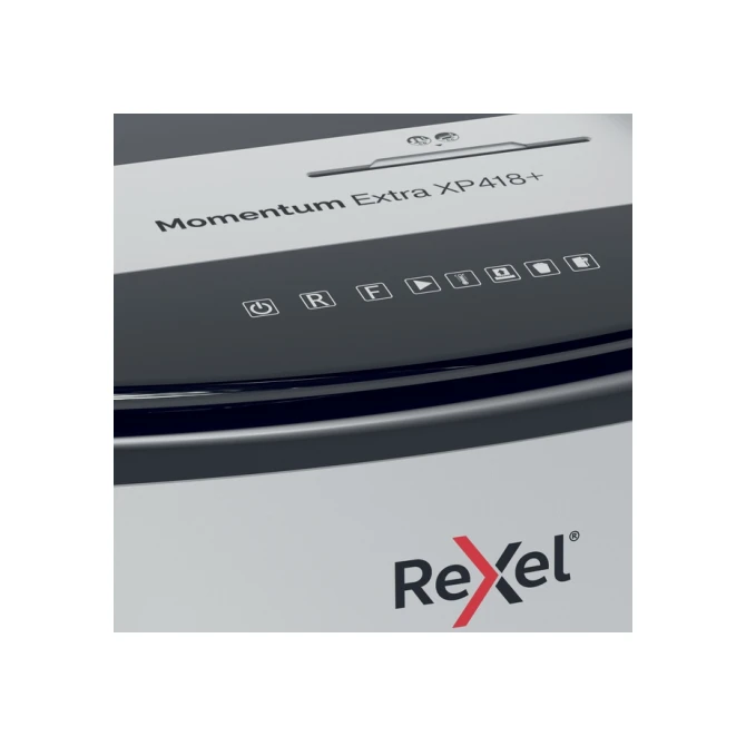 Papiervernietiger Rexel Momentum Extra XP418+ snippers 4x35mm