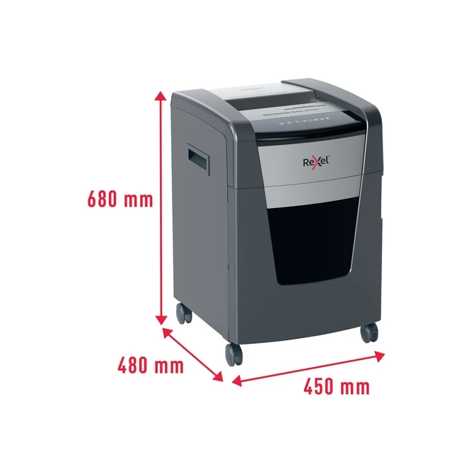 Papiervernietiger Rexel Momentum Extra XP418+ snippers 4x35mm