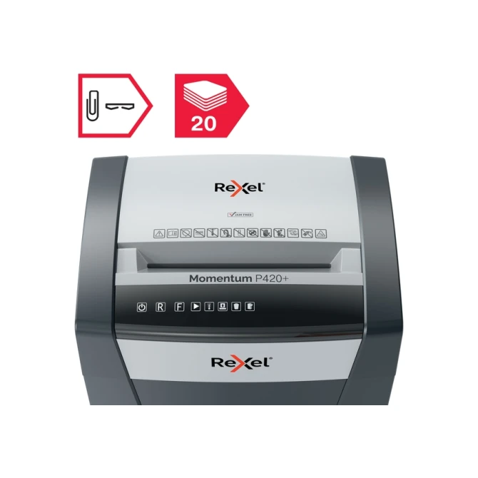 Papiervernietiger Rexel Momentum P420+ snippers 4x35mm