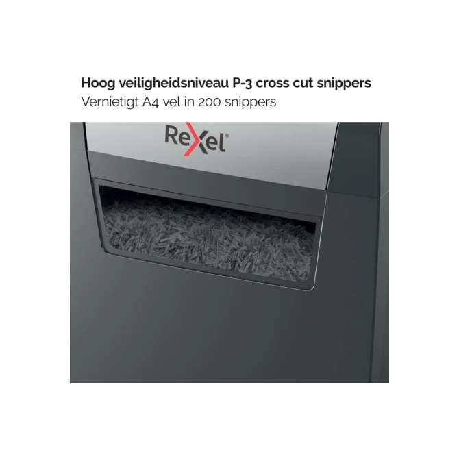 Papiervernietiger Rexel Momentum X308 snippers 5x42mm