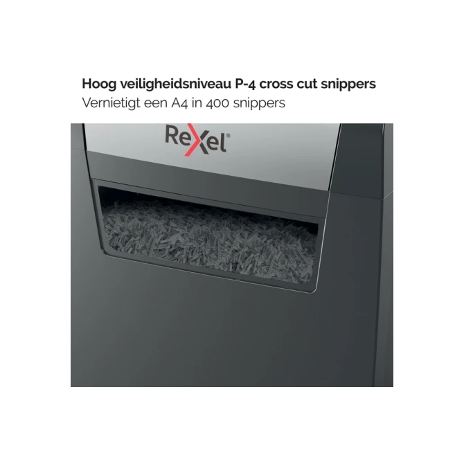 Papiervernietiger Rexel Momentum X406 snippers 4x28mm
