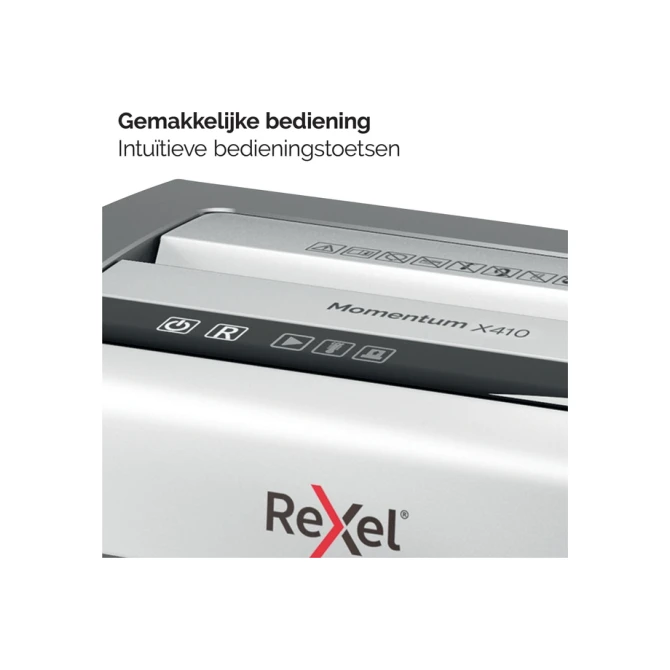 Papiervernietiger Rexel Momentum X410 snippers 4x28mm