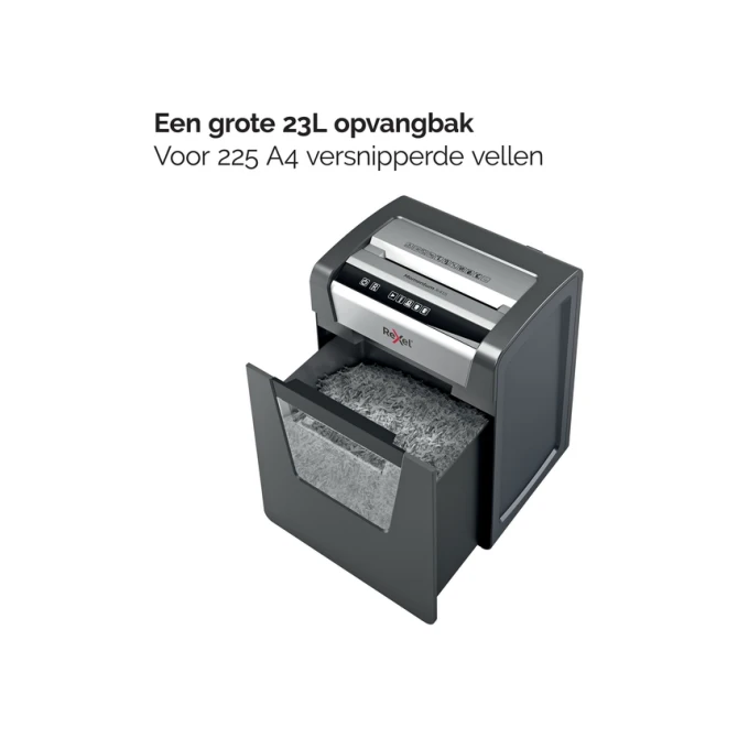 Papiervernietiger Rexel Momentum X415 snippers 4x40mm