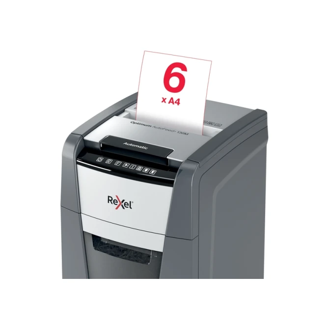 Papiervernietiger Rexel Optimum Auto+ 130M snippers 2x15mm