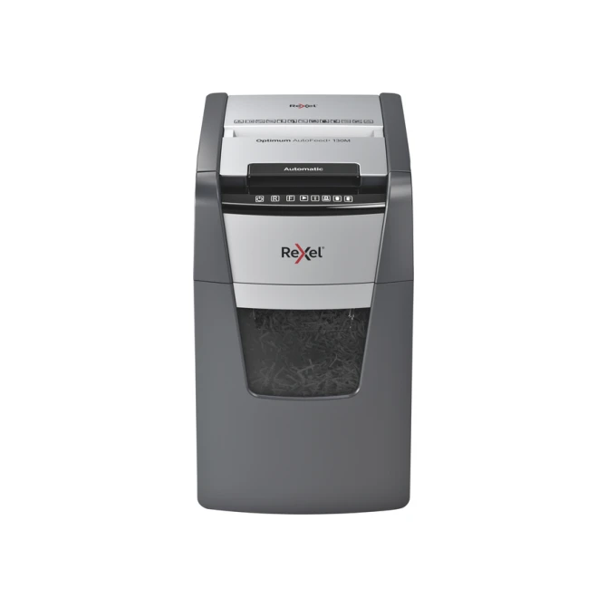 Papiervernietiger Rexel Optimum Auto+ 130M snippers 2x15mm