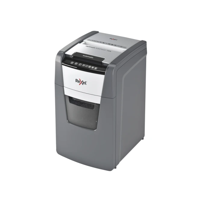 Papiervernietiger Rexel Optimum Auto+ 130X P4 snippers 4x28mm