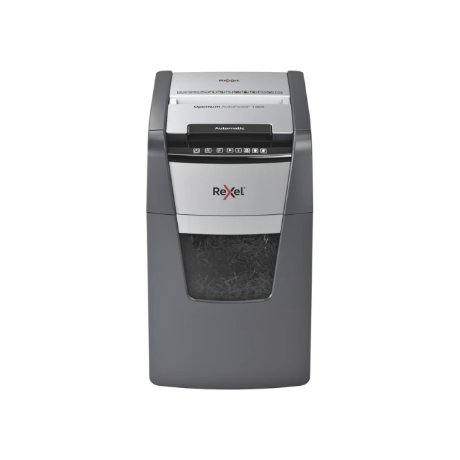 Papiervernietiger Rexel Optimum Auto+ 130X P4 snippers 4x28mm