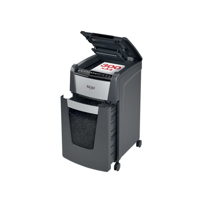 Papiervernietiger Rexel Optimum Auto+ 300M P5 snippers 2x15mm