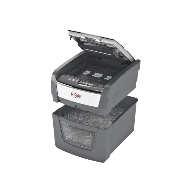 Papiervernietiger Rexel Optimum Auto+ 45X snippers 4x28mm