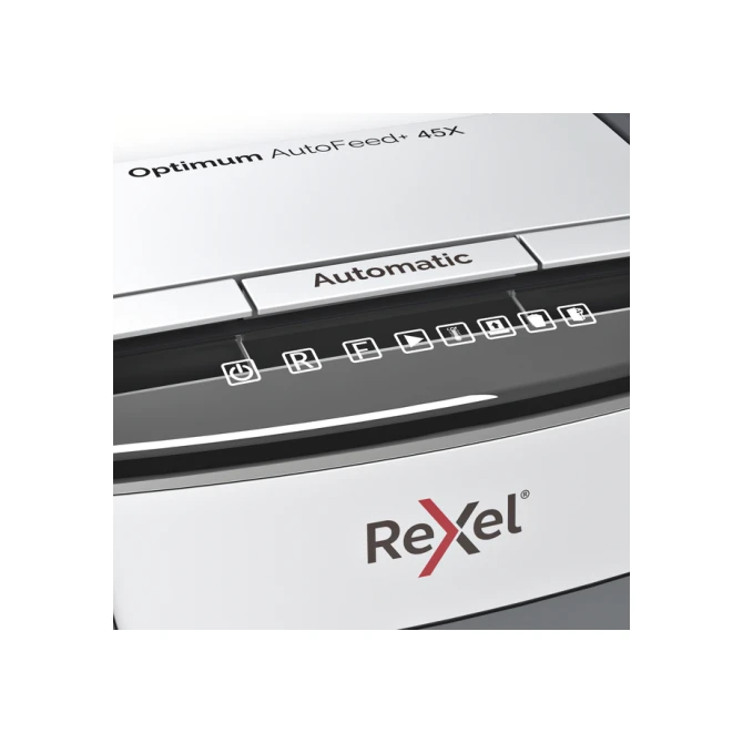 Papiervernietiger Rexel Optimum Auto+ 45X snippers 4x28mm