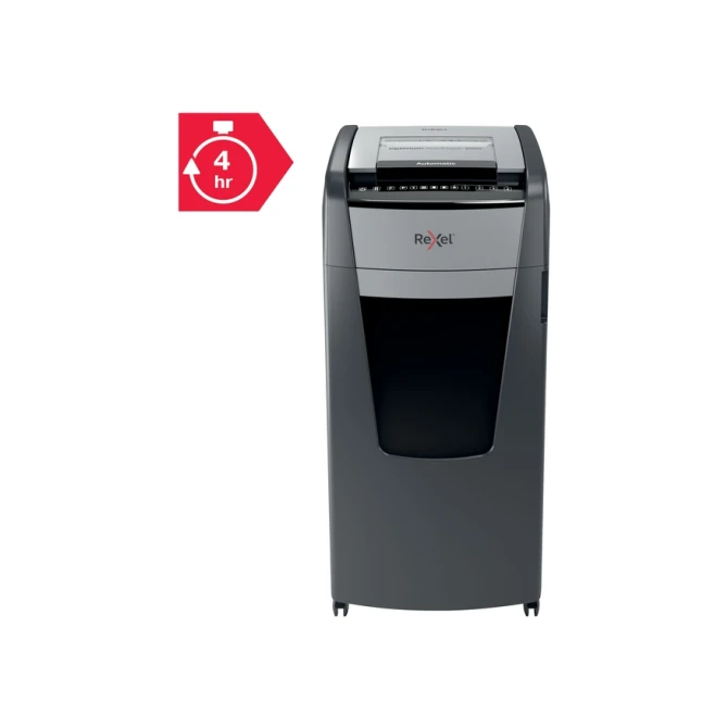 Papiervernietiger Rexel Optimum Auto+ 600X P4 snippers 4x30mm