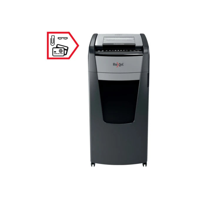 Papiervernietiger Rexel Optimum Auto+ 600X P4 snippers 4x30mm