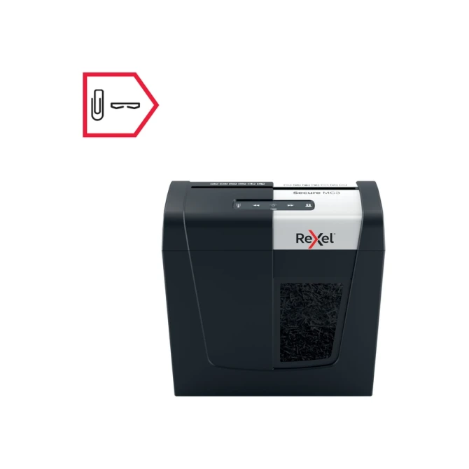 Papiervernietiger Rexel Secure MC3 P5 snippers 2x15mm