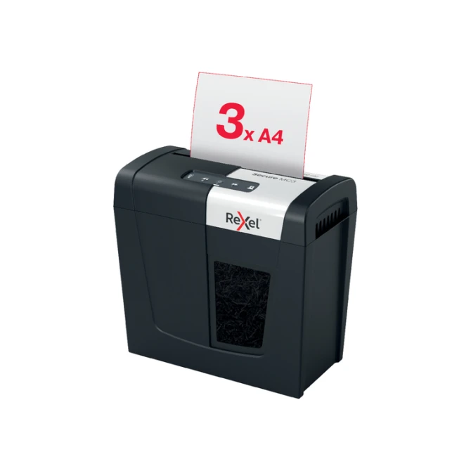 Papiervernietiger Rexel Secure MC3 P5 snippers 2x15mm