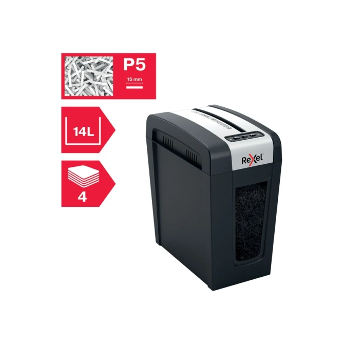 Papiervernietiger Rexel Secure MC4-SL snippers 2x15mm
