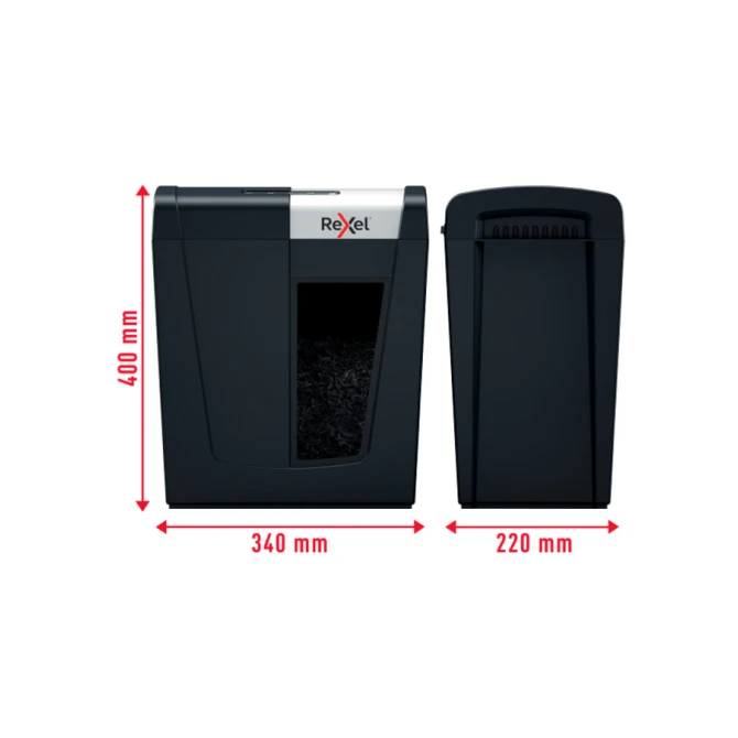 Papiervernietiger Rexel Secure MC6 snippers P5 2x15mm