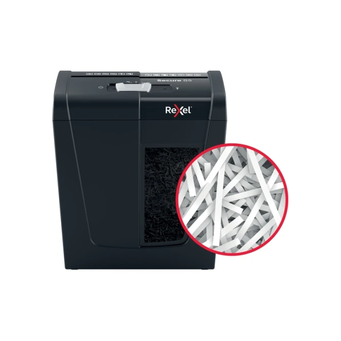 Papiervernietiger Rexel Secure S5 stroken 6mm