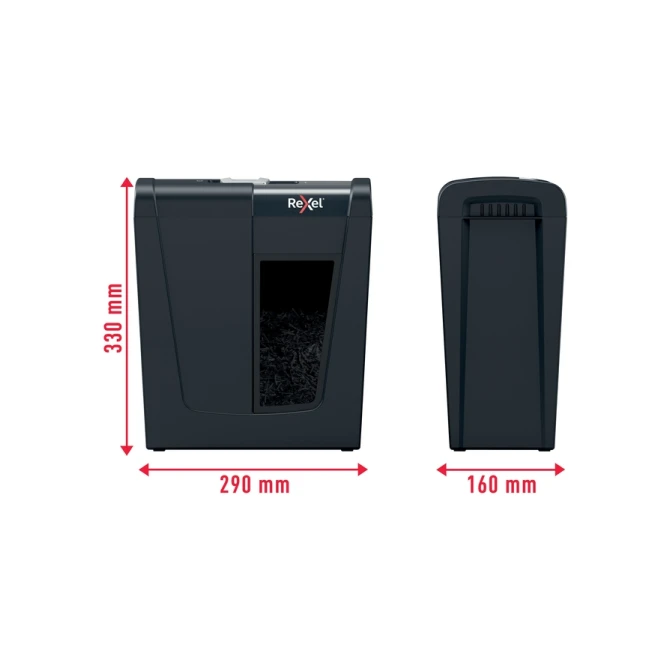 Papiervernietiger Rexel Secure S5 stroken 6mm