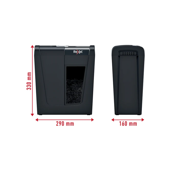 Papiervernietiger Rexel Secure S5 stroken 6mm