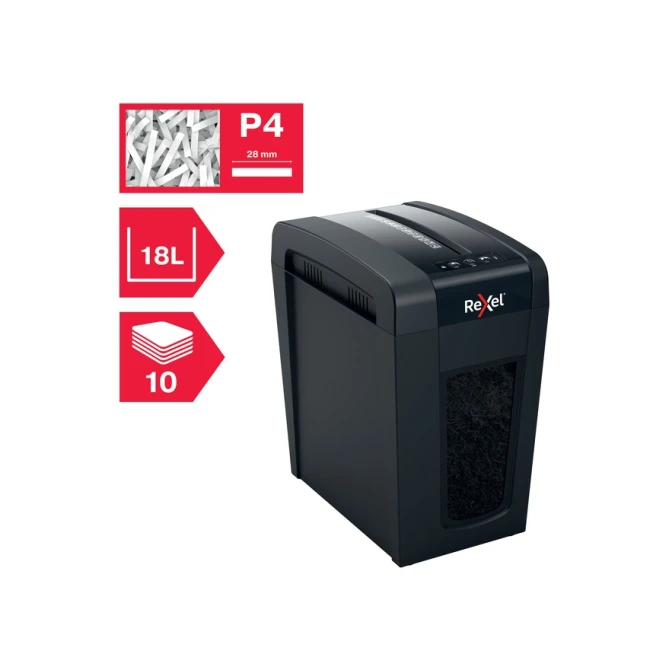 Papiervernietiger Rexel Secure X10-SL snippers 4x40mm