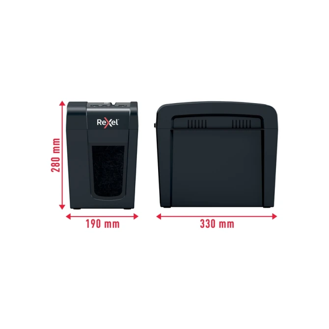 Papiervernietiger Rexel Secure X6-SL snippers 4x40mm
