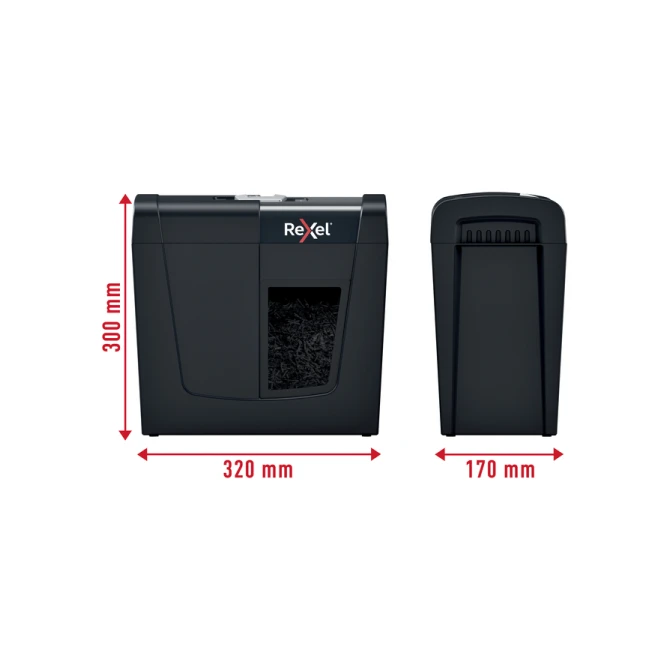Papiervernietiger Rexel Secure X6 snippers 4x40mm