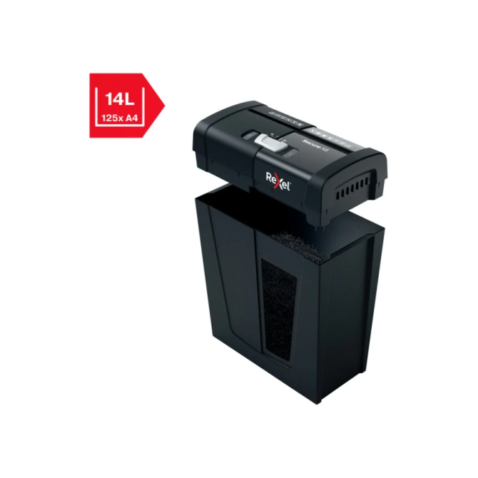 Papiervernietiger Rexel Secure X8 P4 snippers 4x40mm