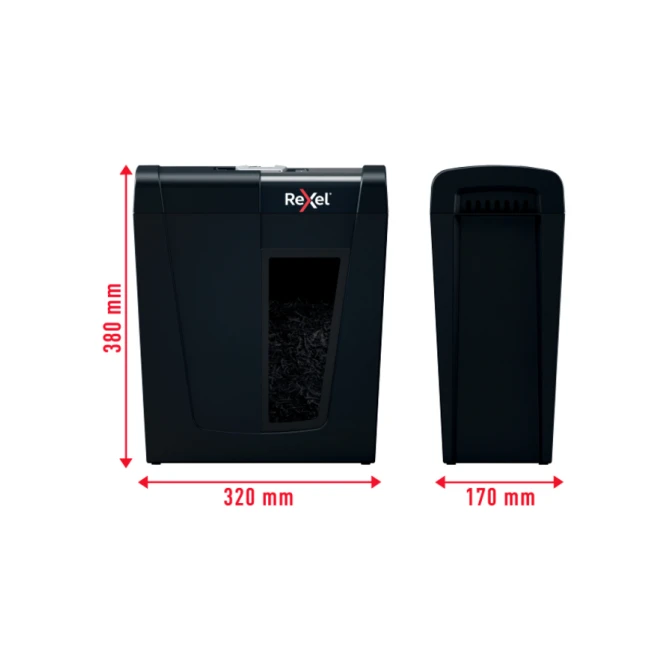 Papiervernietiger Rexel Secure X8 P4 snippers 4x40mm
