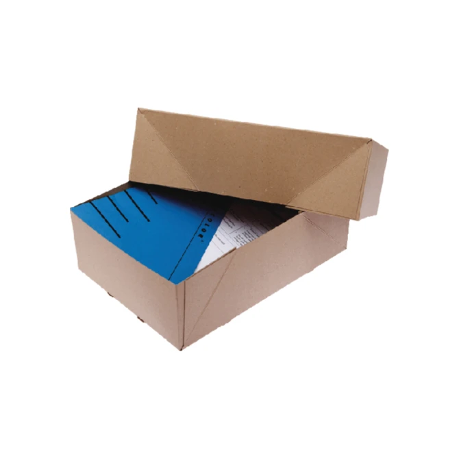 Paraatdoos CleverPack A4 307x220x108mm voor 1000 vel bruin pak à 10 stuks