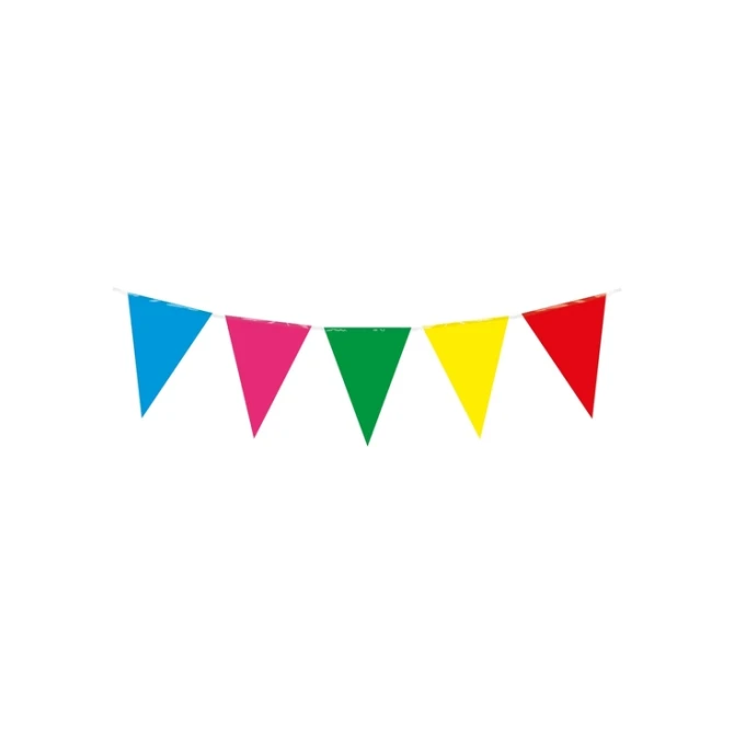 Party Flag PE Multi Colour
