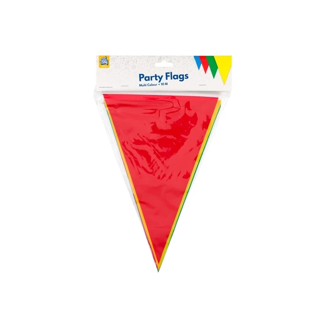 Party Flag PE Multi Colour