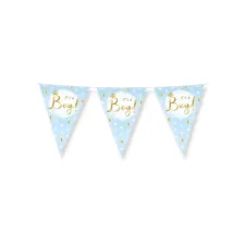 Party Flags foil It's a boy!