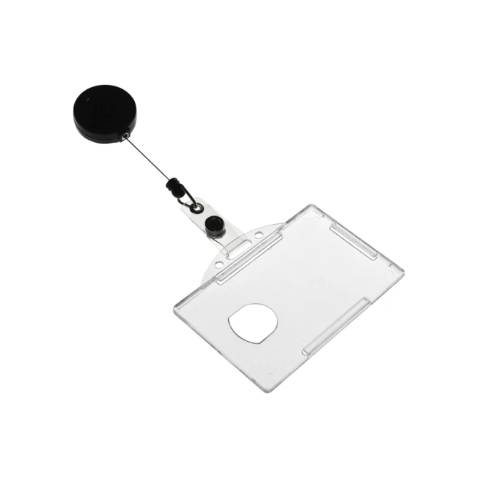 Pashouder Europel open met afroller 54x85mm