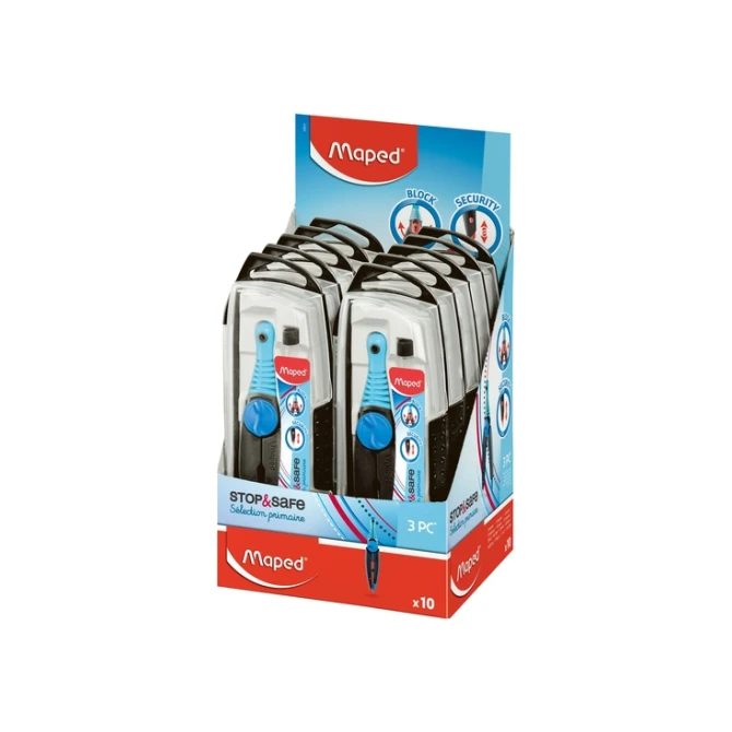 Passer Maped Stop & Safe 3delig display á 10 stuks assorti