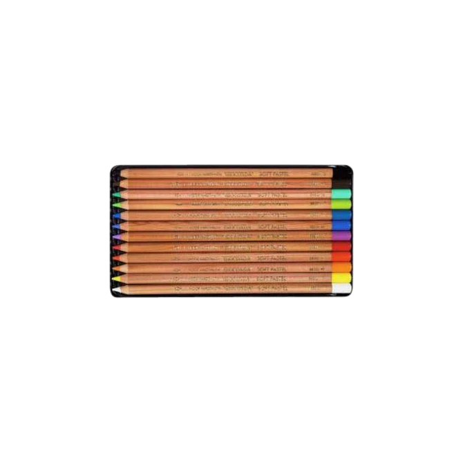 Pastelpotlood Koh-I-Noor gioconda 12 assorti