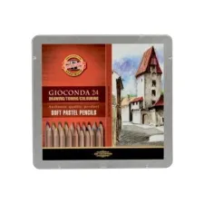 Pastelpotlood Koh-I-Noor gioconda 24 assorti