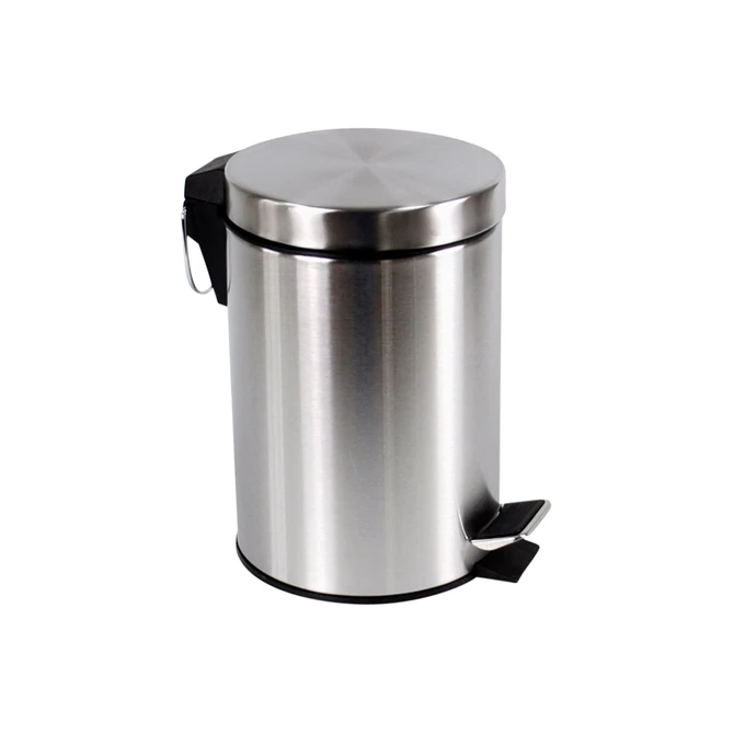 Pedaalemmer BRASQ 12 liter rvs