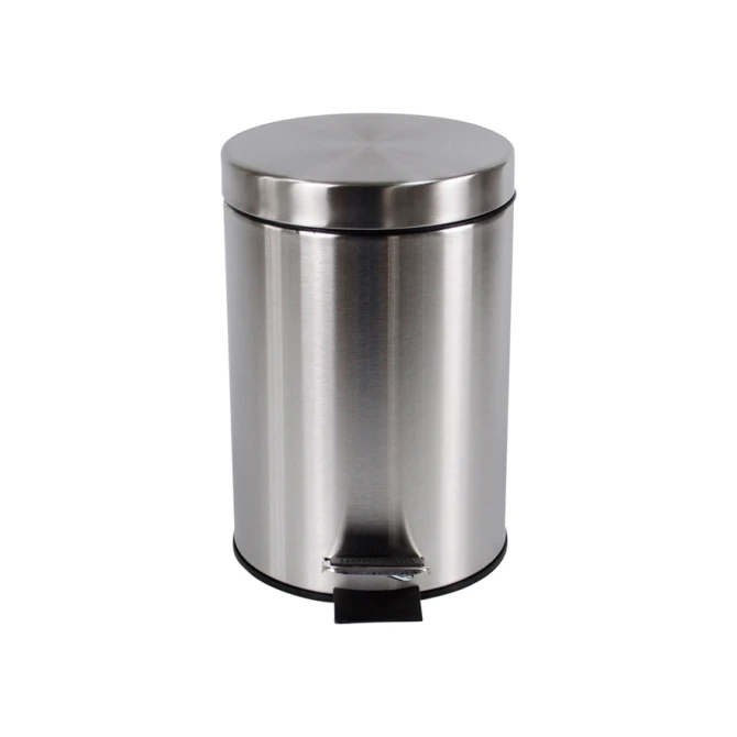 Pedaalemmer BRASQ 20 liter rvs