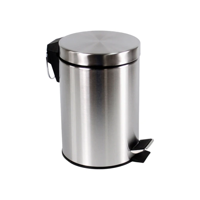 Pedaalemmer BRASQ 20 liter rvs