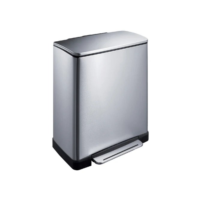Pedaalemmer EKO E-Cube 18+28 liter rvs