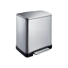 Pedaalemmer EKO E-Cube 20 liter rvs
