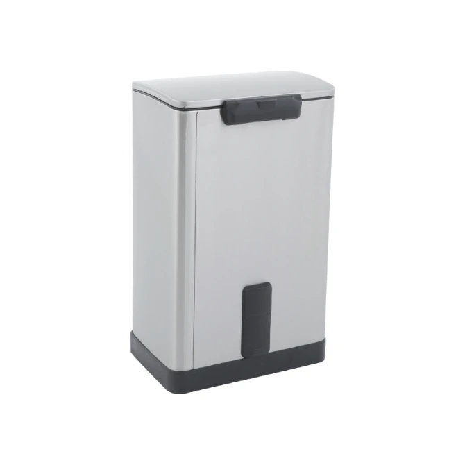 Pedaalemmer EKO E-Cube 40 liter rvs