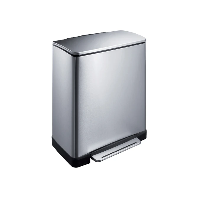 Pedaalemmer EKO E-Cube 50 liter rvs