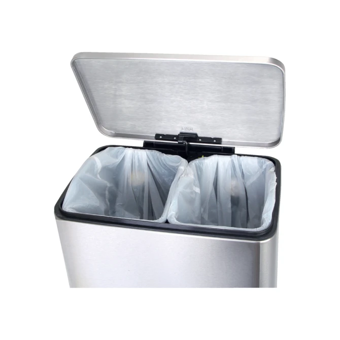 Pedaalemmer EKO E-Cube 9+10 liter rvs