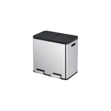 Pedaalemmer EKO Essential Recycler 2x22 liter rvs Pedaalemmer EKO Essential Recycler 2x22 liter rvs