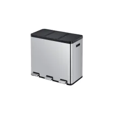 Pedaalemmer EKO Essential Recycler 3x20 liter rvs Pedaalemmer EKO Essential Recycler 3x20 liter rvs