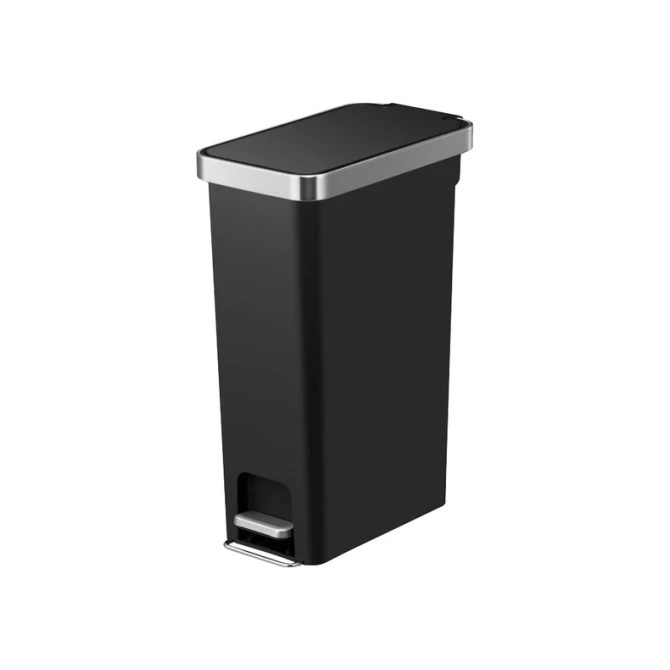 Pedaalemmer EKO Hana Slim 40 liter zwart