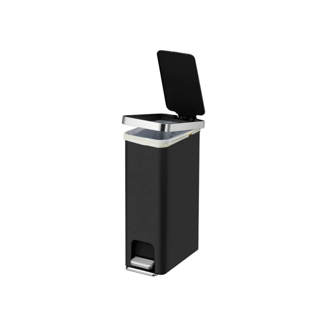 Pedaalemmer EKO Hana Slim 40 liter zwart