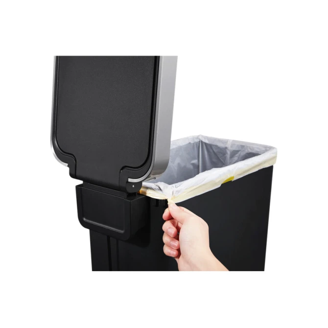 Pedaalemmer EKO Hana Slim 40 liter zwart