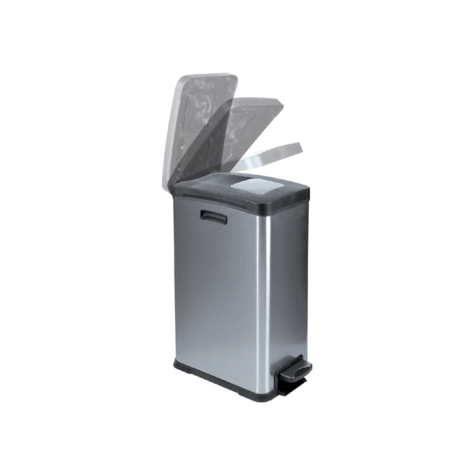 Pedaalemmer EKO Rejoice 30 liter mat rvs